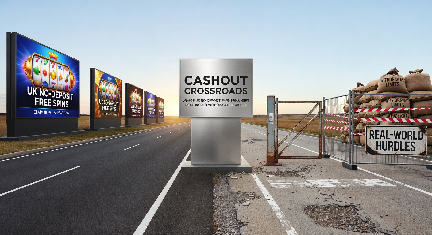 Close-up chart and icons showing common withdrawal hurdles like wagering bars, KYC stamps, payment locks, and clocks, with a path leading to a cash payout symbol