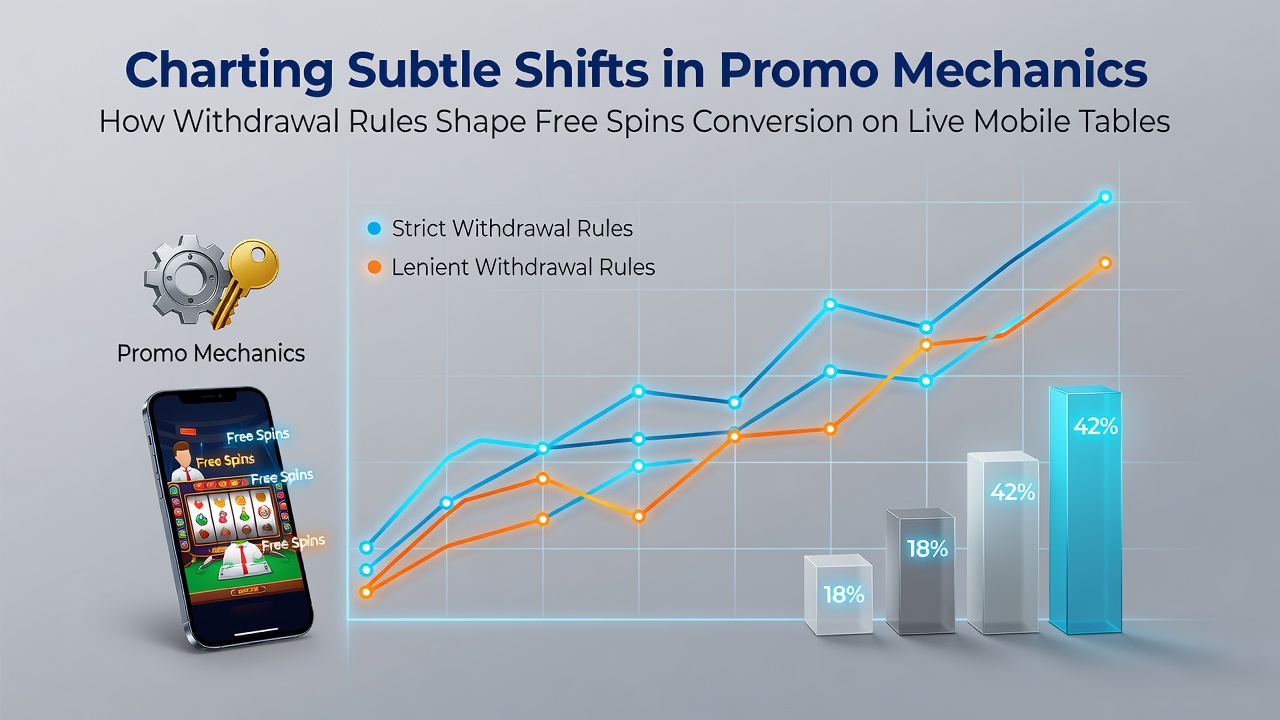 Mobile casino interface showing free spins on a live dealer table with withdrawal options highlighted