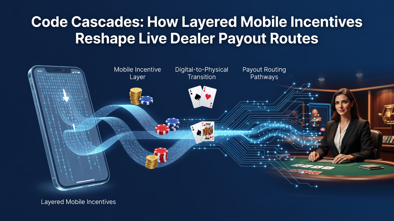 Mobile live dealer interface showing layered bonus codes and payout tracking