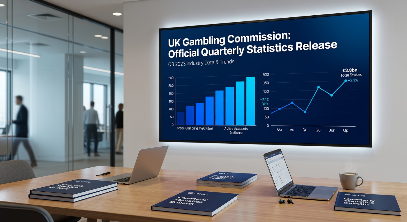 Infographic detailing Gross Gambling Yield breakdowns for land-based and remote sectors in the UK gambling industry
