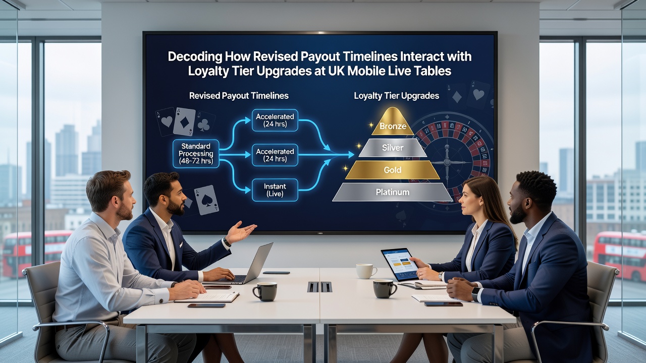 Loyalty tier progression dashboard displayed on a smartphone screen during a live casino session