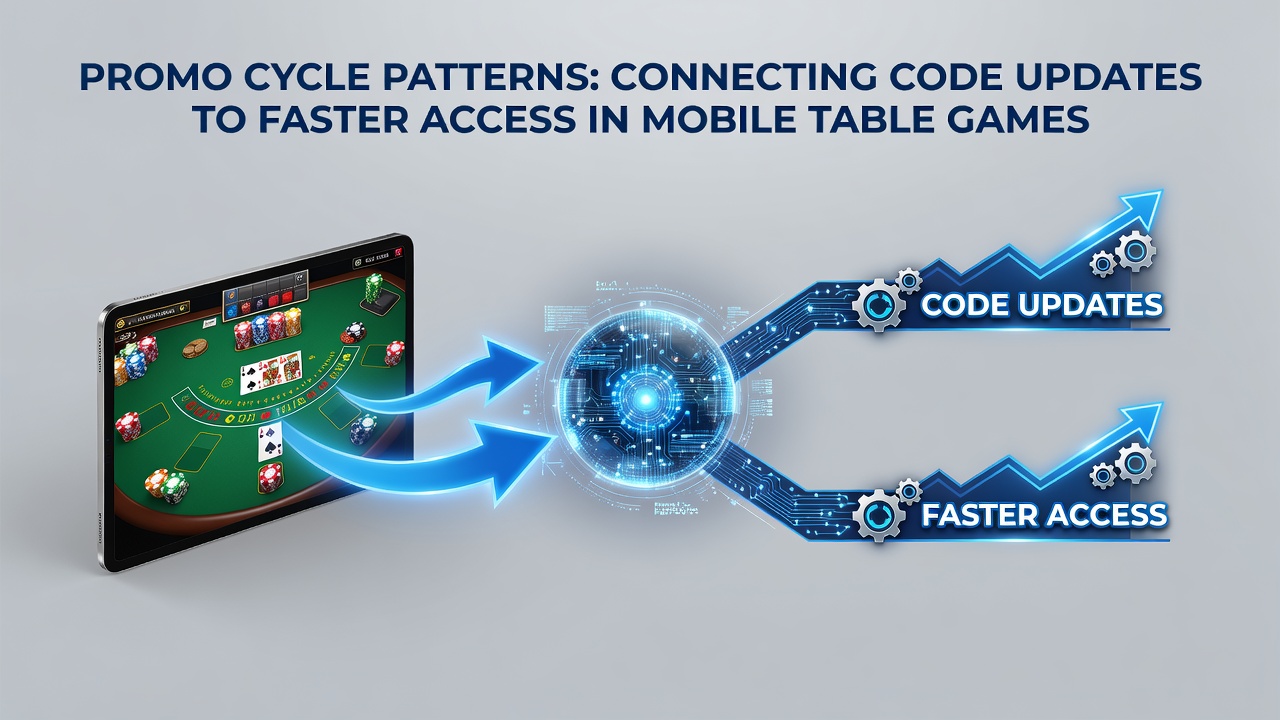 Developer dashboard showing real-time promo code deployment metrics for mobile table games