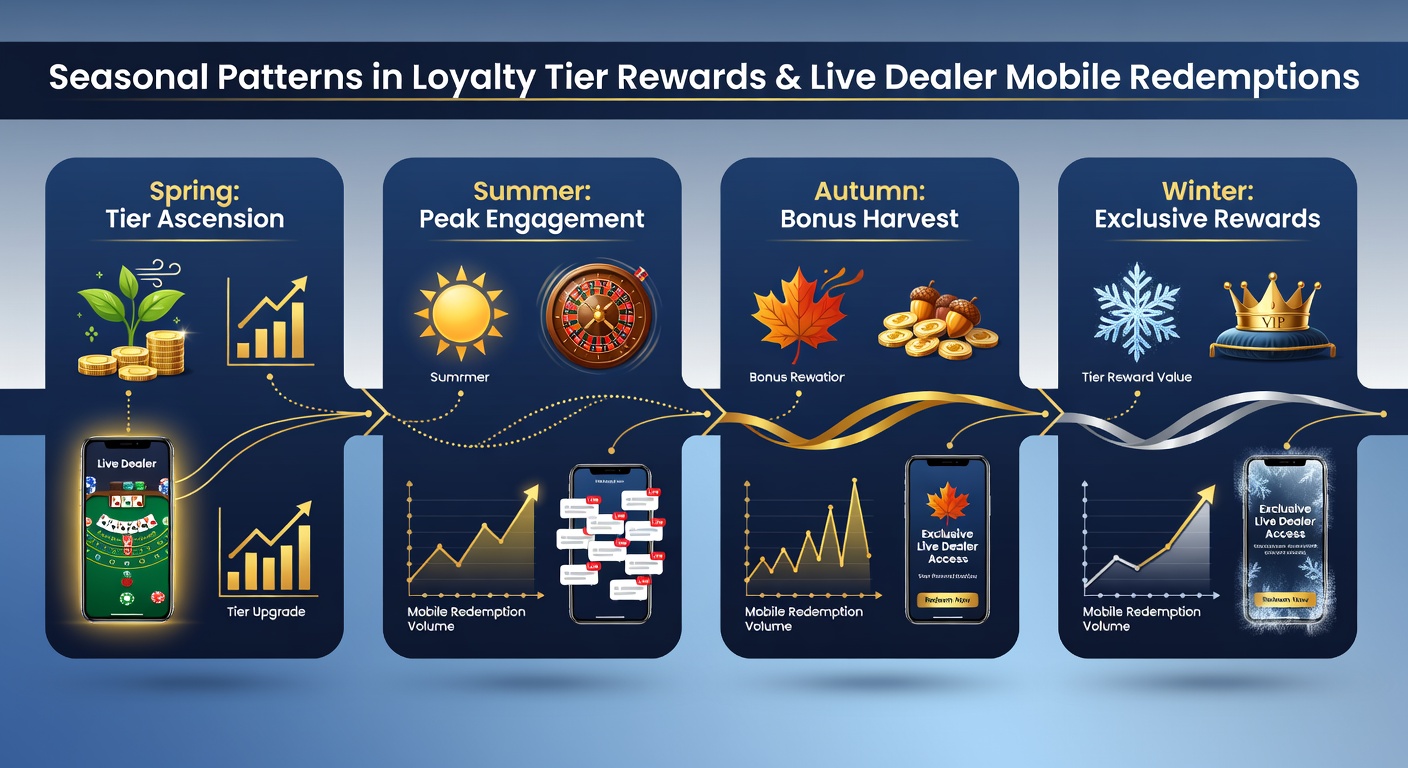 Mobile app interface showing live dealer redemption options linked to loyalty tiers