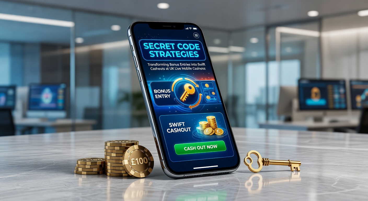 Mobile screen displaying a live dealer blackjack table with a promo code entry popup, highlighting bonus activation in a UK casino app
